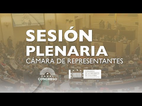 Plenaria Cámara de Representantes: Proyectos de Ley - 14/11/2023