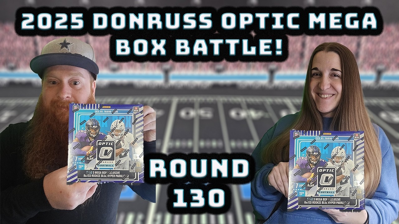 Мега-бокс-битва по американскому футболу Donruss Optic 2025! Раунд 130!