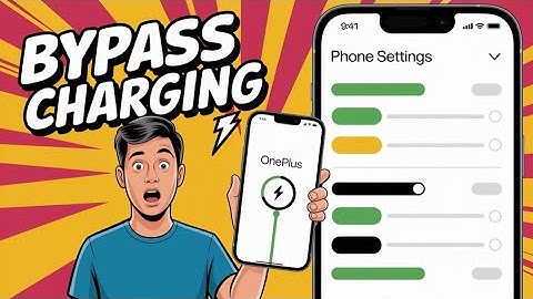 How to enable Bypass charging on OnePlus devices