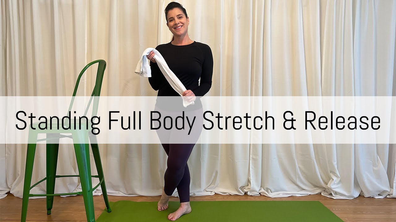 Standing Full Body Stretch & Release - YouTube