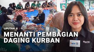 Menanti Pembagian 3.000 Kantong Daging Kurban | Liputan 6