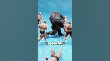 Thumbnail of 100 Men Vs 1 Gorilla - 3D Animation