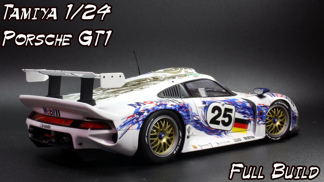 Porsche GT1 1/24 Full build - YouTube