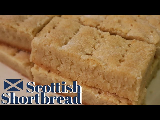 Traditional Scottish Shortbread - Just 4 Ingredients 