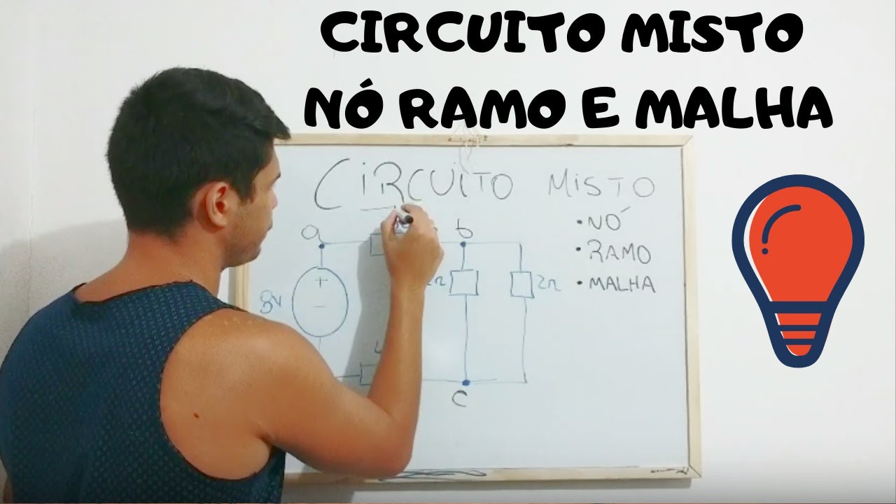 CIRCUITO MISTO CONCEITO DE NÓ, RAMO E MALHA YouTube CIRCUITO MISTO CONCEITO DE NÓ, RAMO E MALHA YouTube