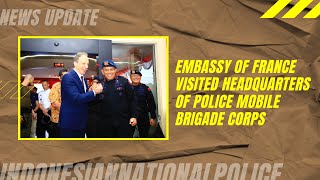 Visit of the French Ambassador to the Headquarters of the Police Mobile Brigade Corps