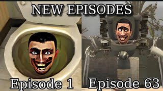 Skibidi Toilet 1-63 Todos los Episodios: Spider Skibidi Toilet (Episodio 63)