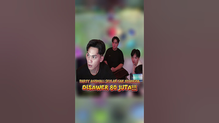 PARTY ANOMALI SKYLAR GAK NYANGKA DISAWER 80 JUTA! "Luke Paling Heboh 🤣" #rrqskylar #skylar