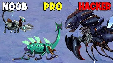 NOOB vs PRO vs HACKER - Insect Evolution Full Gameplay Android,iOS (Part 227)