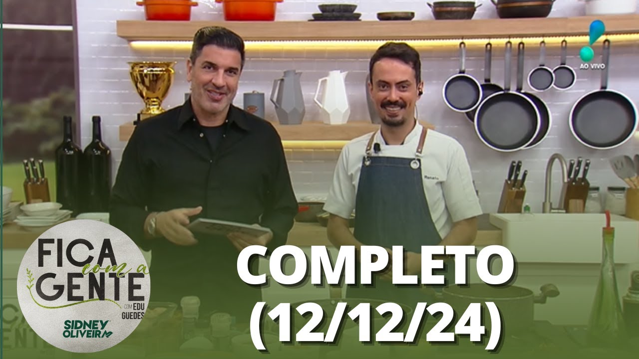 Fica com a Gente: Escondidinho de frango, Bolo natalino e mais (12/12/24) | Completo