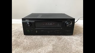 How to Factory Reset Denon AVR-590 5.1 HDMI Home Theater Surround Receiver