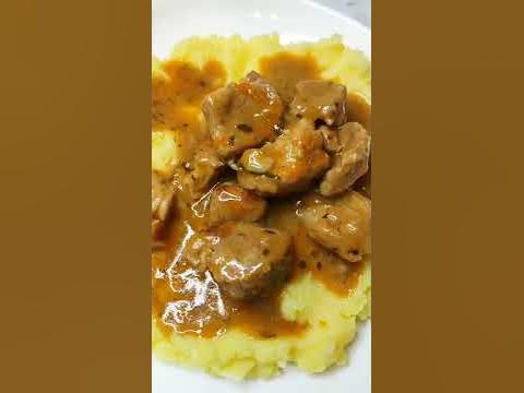 ГУЛЯШ из свинины с подливкой. Как приготовить вкусный гуляш. - YouTube