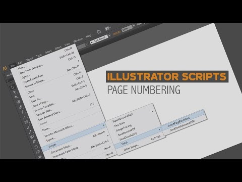 Auto Page Numbering on Adobe Illustrator CS6