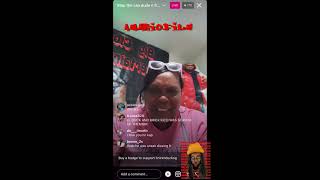 Momma Duck (FBG Duck mom) responds to Rico Reckless live