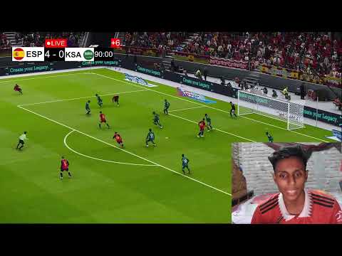🔴 Live: Spain vs Saudi Arabia | FIFA World Cup 2026 Live | ESP vs KSA Live | Video Game Simulation