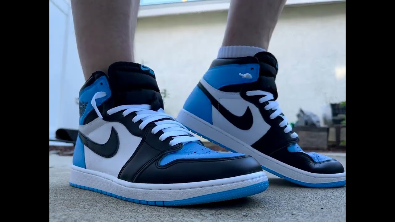 Jordan 1 UNC Toe, Size 12.5