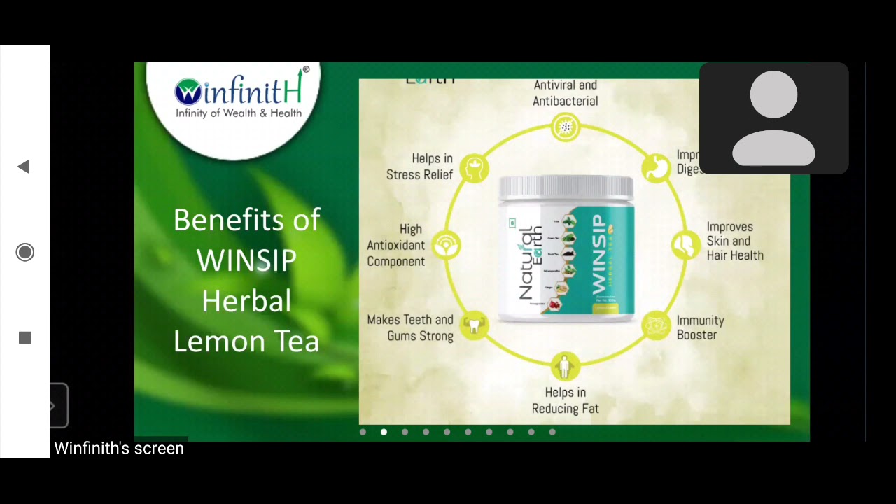 Winfinith vinsak herbal lemon tea and herbal Spice tea