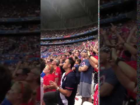 Fans chanting 'Equal