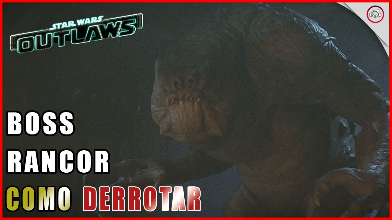 Miniatura do vídeo Star Wars Outlaws,, Como derrotar o Boss Rancor e fugir do hangar | Super-Dica