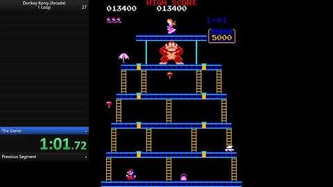 Donkey Kong Arcade (1 Loop, Japan Set 3)- 1:36