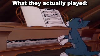 Pianos are Never Animated Correctly... (Tom & Jerry Strauss)