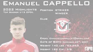 2022 Emanuel Cappello Soccer Highlights