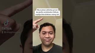 Cara Bikin Grafik GitHub Lebih Hijau