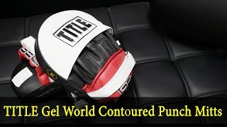 TITLE Gel World Contoured Punch Mitts (лапы)