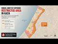Gaza Redrawn — The New Israeli Military Lines- -  Map Animation Project Template