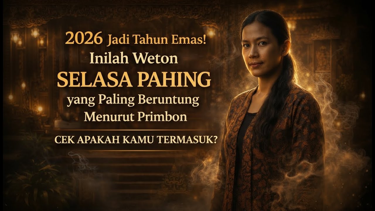 2026 Jadi Tahun Emas! Inilah Weton SELASA PAHING  yang Paling Beruntung Menurut Primbon