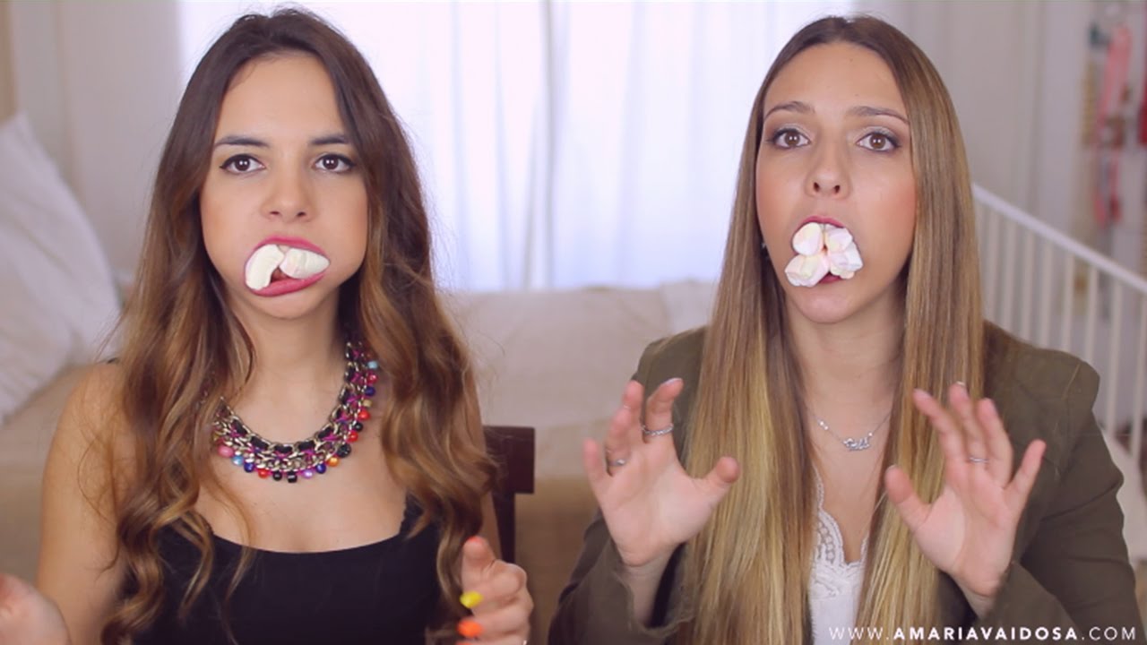 Adivinha o Youtuber - Marshmallows c/ Inês Ribeiro  | A Maria Vaidosa