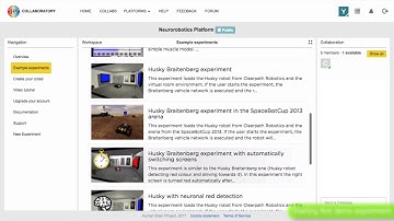 Tutorial 1.2 - Discover the HBP Neurorobotics Platform