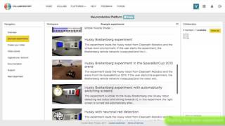 Tutorial 1.2 - Discover the HBP Neurorobotics Platform