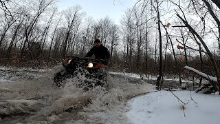 Kodiak 450 sending in cold Canadian winter