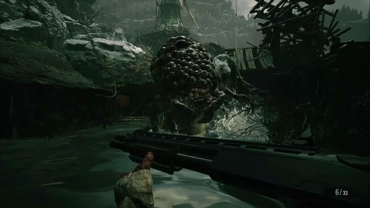 RE8 New Game Village of Shadows Part 4 Moreau Boss Battle YouTube