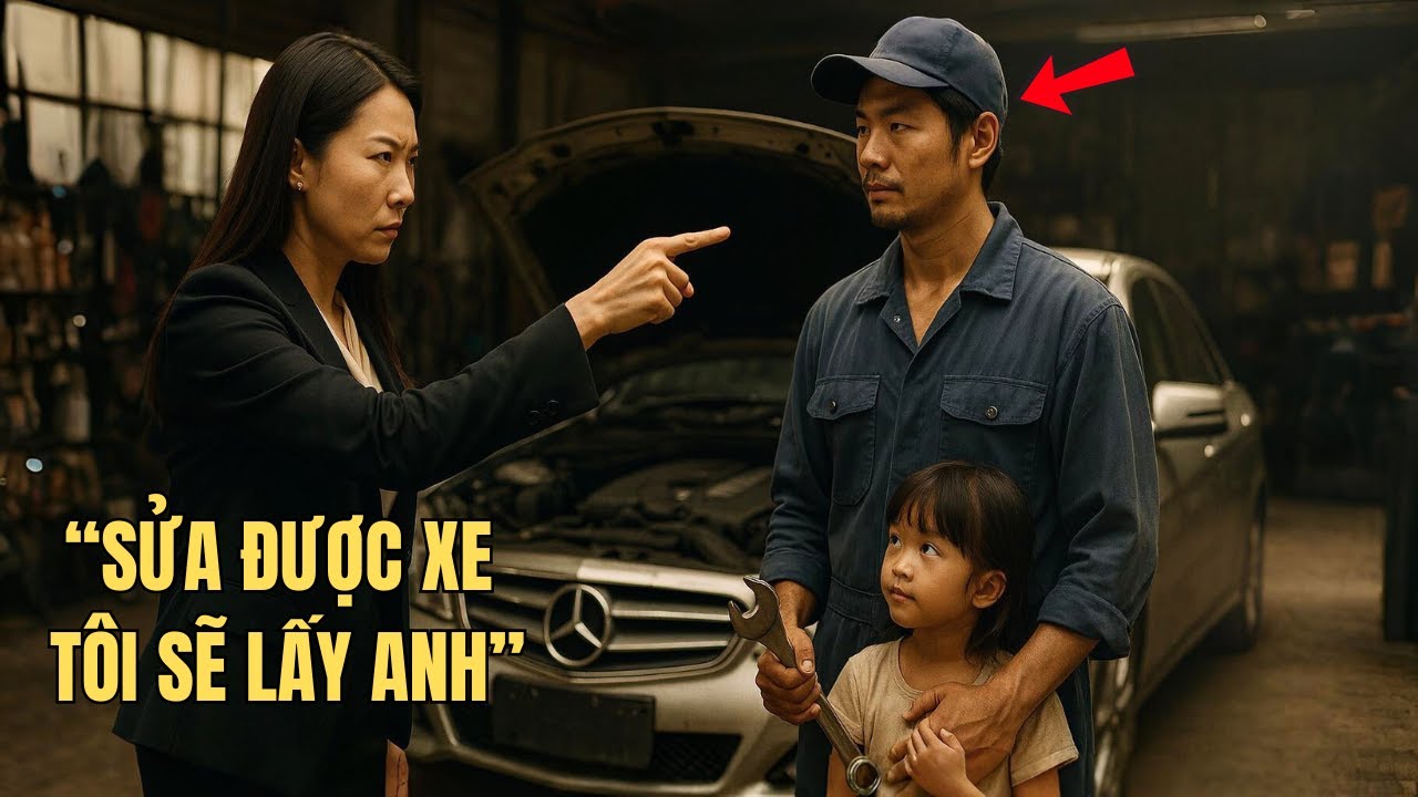 Nữ Tỷ Phú Thách Thức Anh Thợ Sửa Xe Nghèo – 3 Ngày Sau, Cả Đời Cô Hoàn Toàn Đổi Khác!
