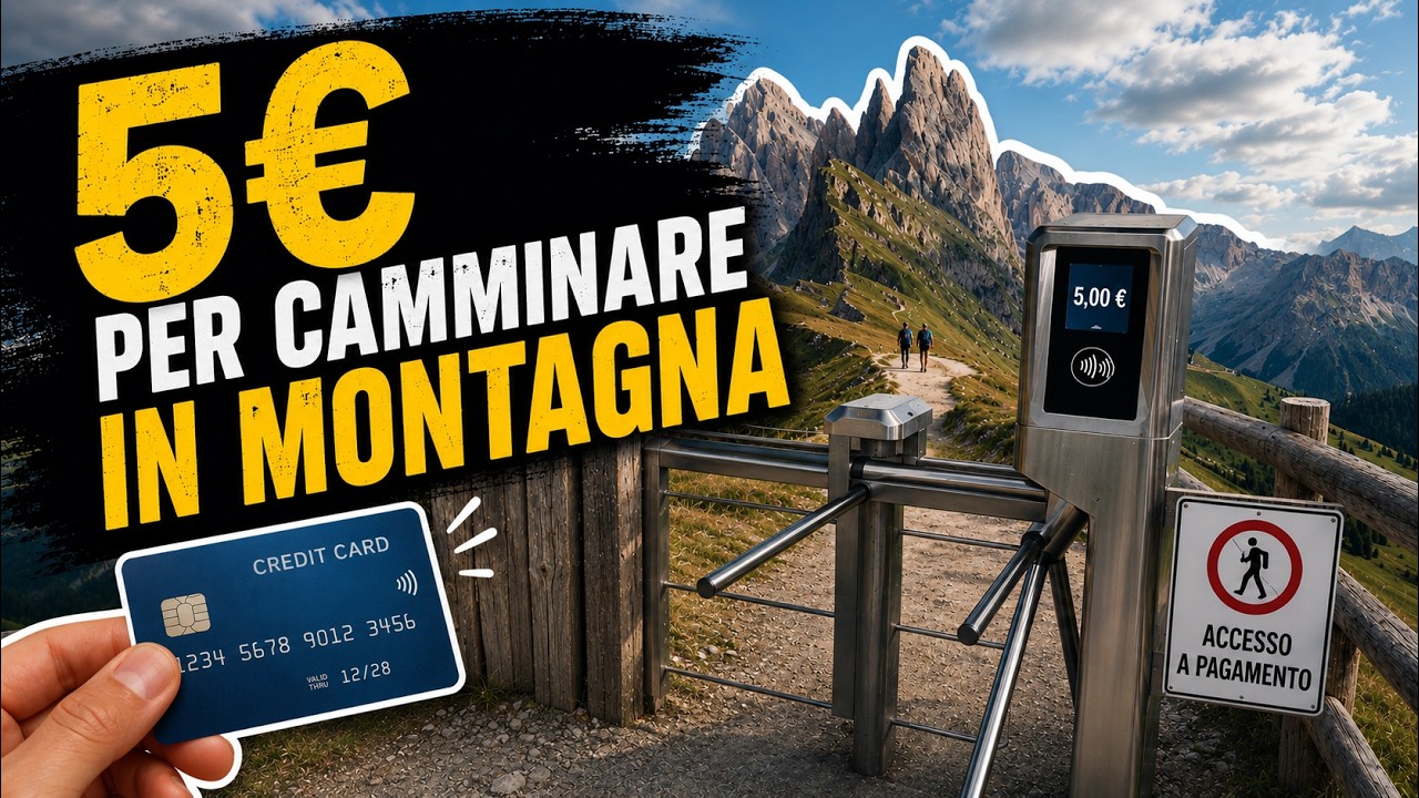 Pagare 5€ per camminare sulle Dolomiti: scelta giusta o follia?