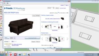 SketchUp #31 - Small House - Using the 3D Warehouse - Brooke Godfrey