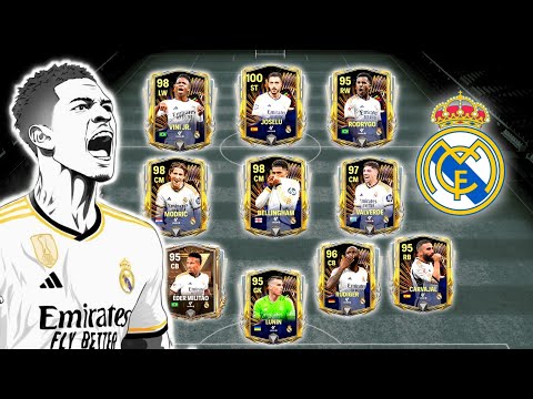 I Built "Special Edition" Real Madrid Squad!! FC Mobile 24