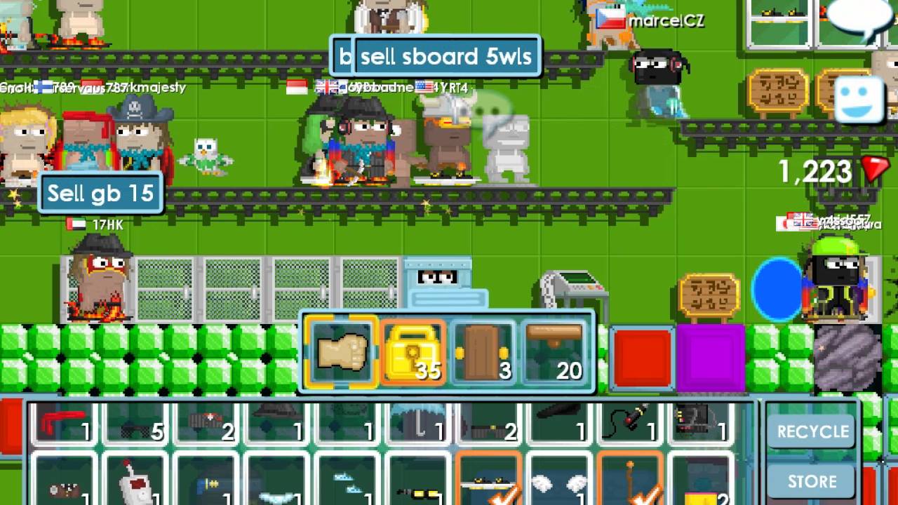 Growtopia-Social Experiment