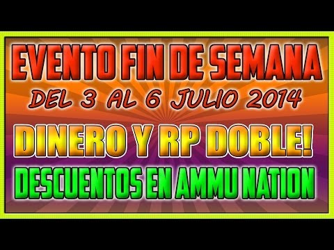 GTA 5 ONLINE 1.15 || DINERO Y RP DOBLE || EVENTO FIN DE SEMANA || DLC DÍA DE LA INDEPENDENCIA