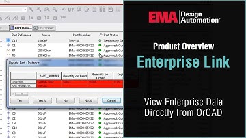 View Enterprise Data Directly from OrCAD Capture CIS with Enterprise Link