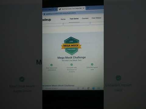 Gradeup Mega Mock challenge||Participate Everybody 👍