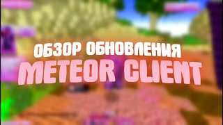 ОБЗОР ОБНОВЛЕНИЯ ЛУЧШЕГО БЕСПЛАТНОГО ЧИТА METEOR CLIENT 1.9