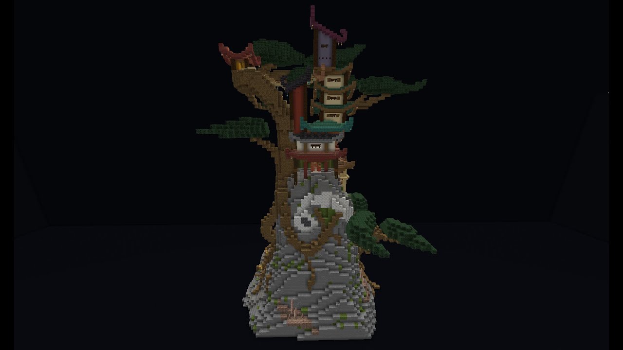 Minecraft Build Timelapse: Rickety Eastern Mountain House - YouTube