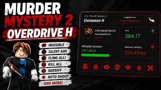 OVERDRIVE H KEYLESS SCRIPT   FULL SHOWCASE + GAMEPLAY AIMBOT, ESP, KILLALL, AUTOSHOOT – MM2