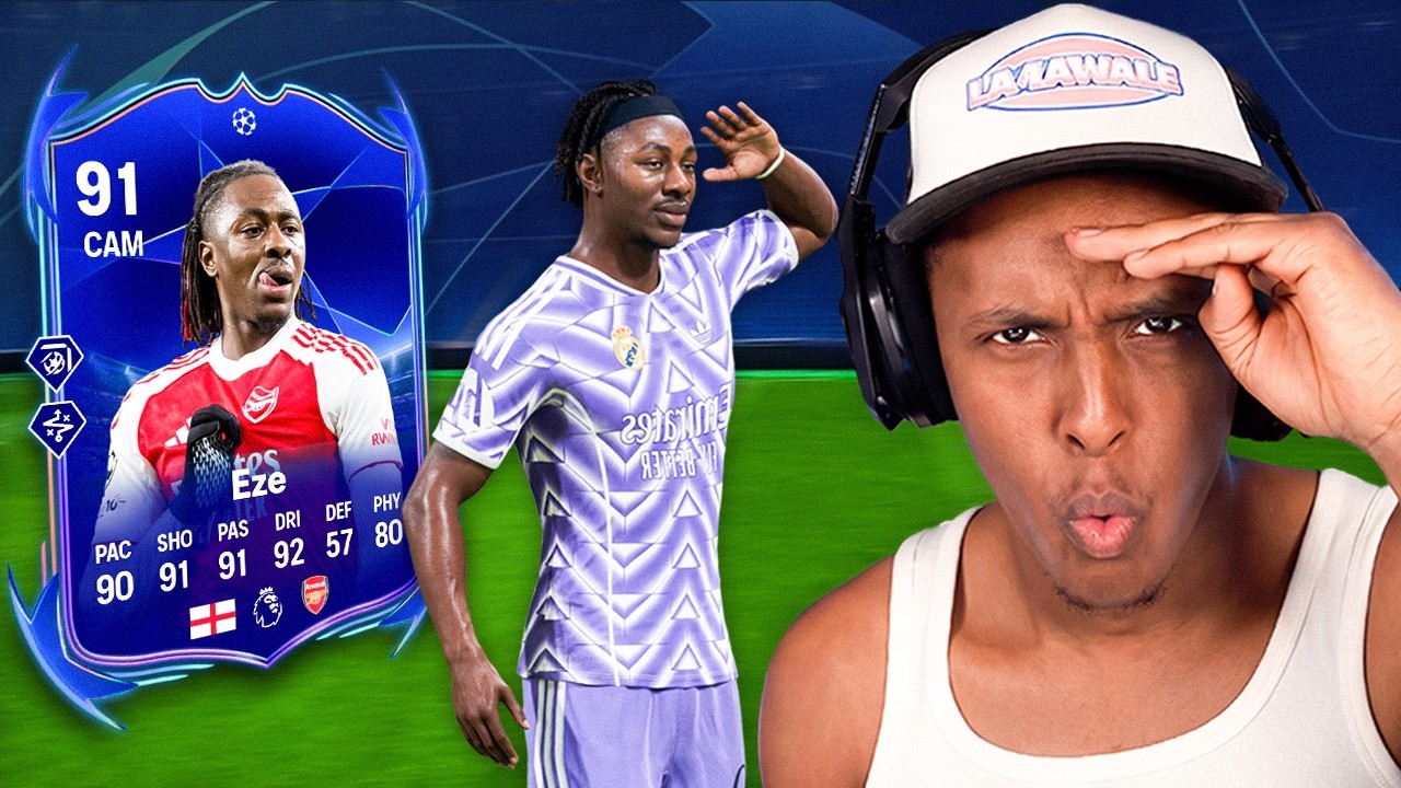 91 UCL ROAD TO THE FINAL EBERECHI EZE SBC IS INSANE!