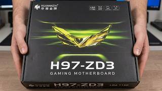 MOTHERBOARD DE 4° GERAÇÃO Huananzhi H97-ZD3 #setupgamer #dicaspc #pcdomineiro