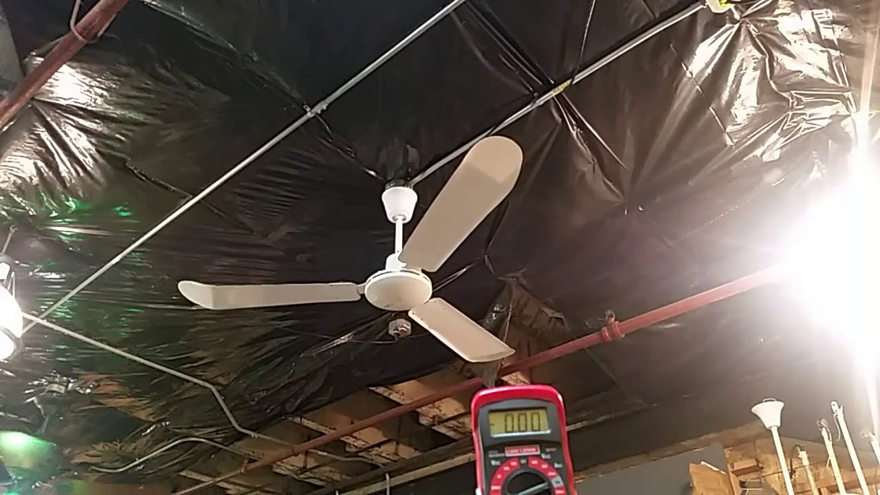 Banvil/Envirofan Bronze Line Commercial Ceiling Fan model YouTube