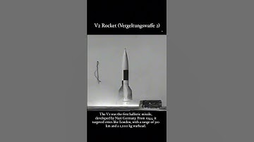 V2 Rocket💥 Hitler’s Revenge Weapon and Harbinger of Modern Rocket Warfare 🪖🇩🇪